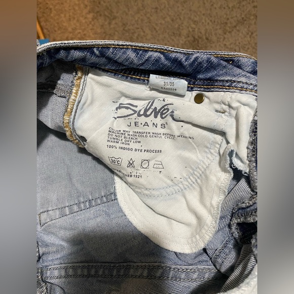 Silver Jeans Faro Relaxed Fit Flare Straight Leg - Picture 4 of 7